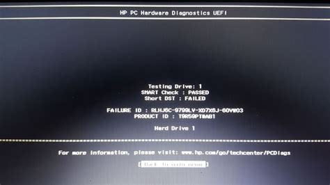 2 not aviabale hard drive uefi test|how to check uefi failure.